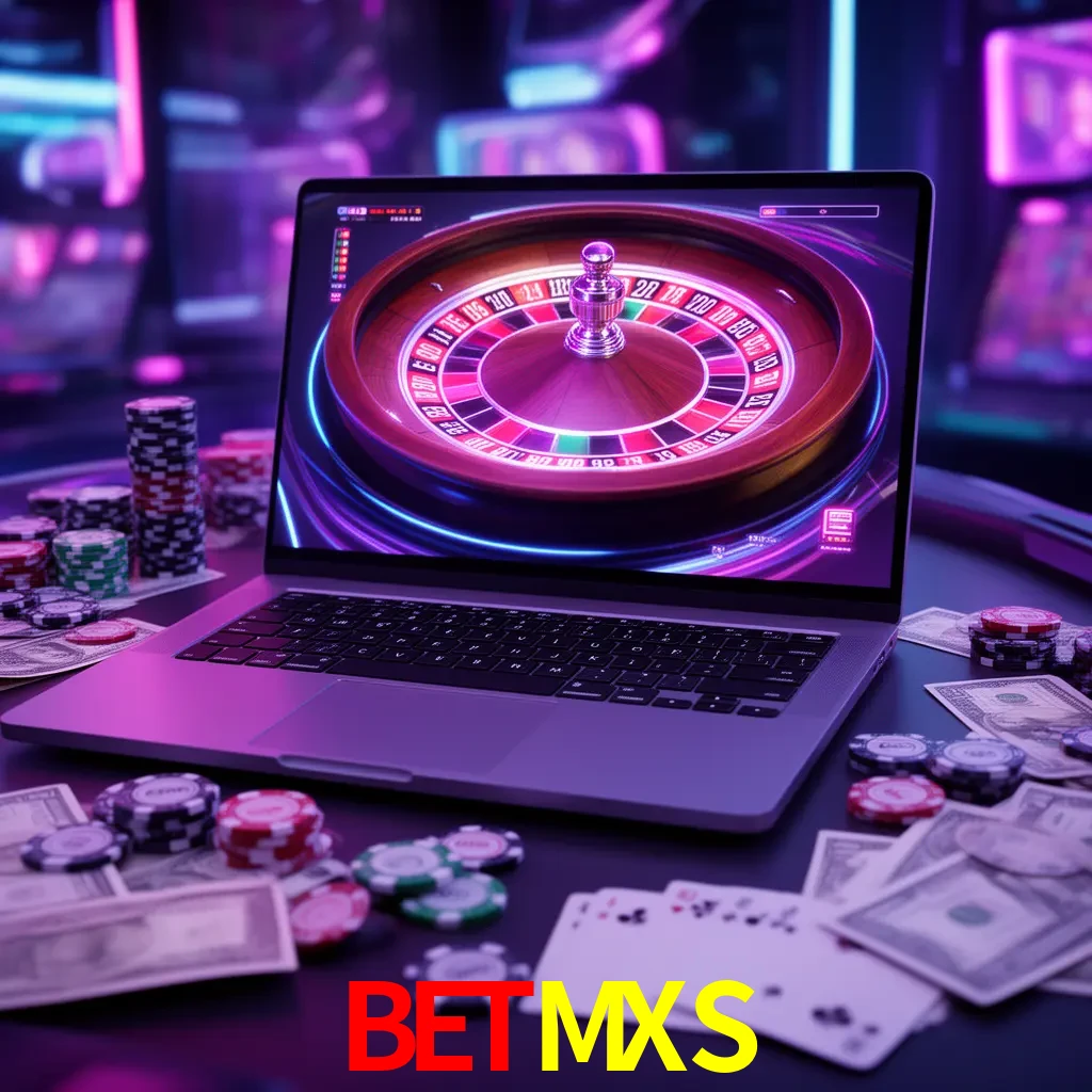 Centro móvil BETMXS con casino, cajero, bonos, app y acceso de cuenta para México